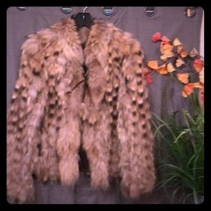 Peter Mark Short Fur Jacket ~M~